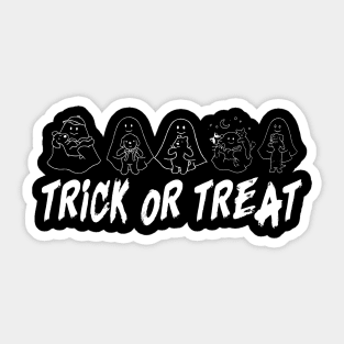 Trick Or Treat Sticker